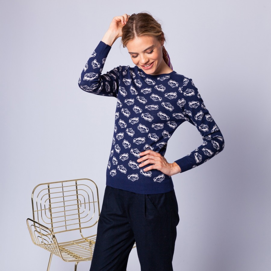 Patterned jumper Maison Montagut x Maison Martin Morel - Esther