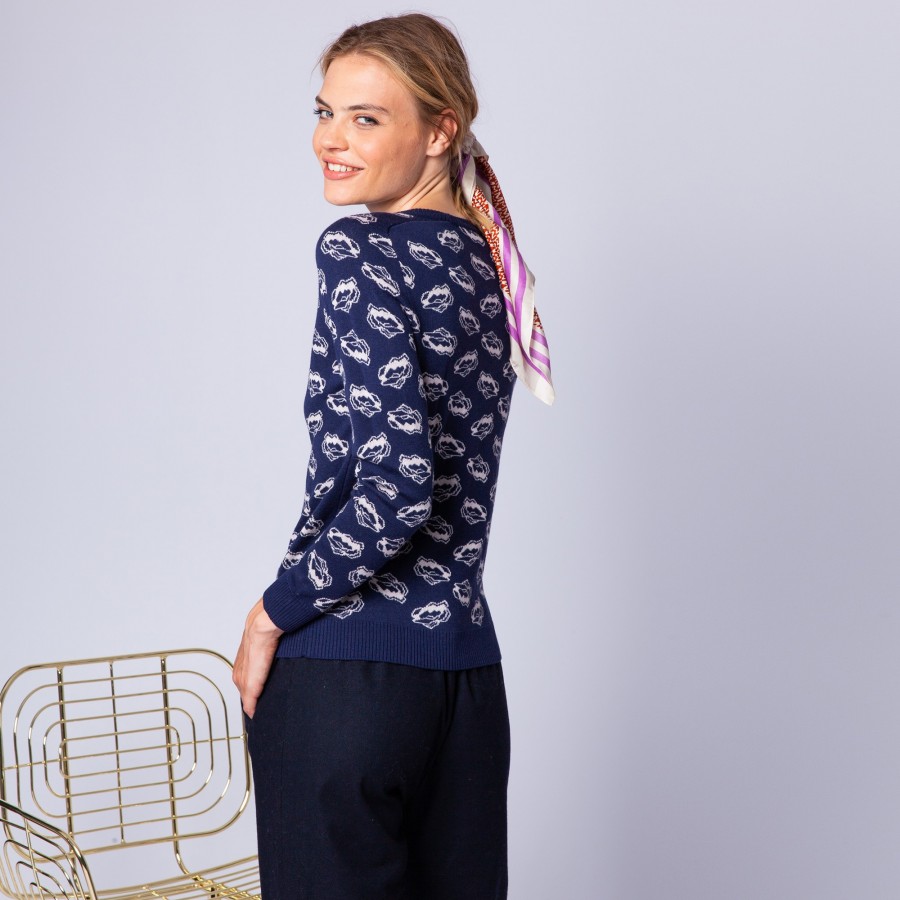 Patterned jumper Maison Montagut x Maison Martin Morel - Esther
