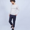 Pull col rond en laine - Luciano