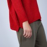 Pull ample col V en laine et soie - Baba