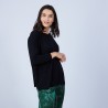 Pull ample à poches en laine mérinos - Beatrice