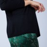 Pull ample à poches en laine mérinos - Beatrice