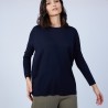 Pull ample à poches en laine mérinos - Beatrice