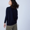 Pull ample à poches en laine mérinos - Beatrice