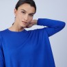 Pull ample à poches en laine mérinos - Beatrice