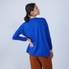 Pull ample à poches en laine mérinos - Beatrice