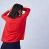Pull ample à poches en laine mérinos - Beatrice