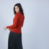Pull col rond en laine mérinos - Berenice