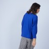 Pull ample col V en laine mérinos - Boxe