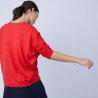 Pull ample col V en laine mérinos - Boxe