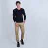 Pull col rond en laine mérinos - Bardem