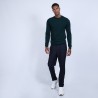 Pull cachemire 4 fils boutons épaules- Bonifas