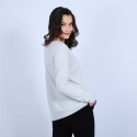 Pull col V en cachemire - Olga
