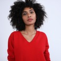 Pull col V en cachemire - Olga