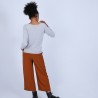 Pull col bateau avec petite poche - Bal