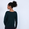 Pull col bateau avec petite poche - Bal