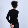 Gilet double col en cachemire - Ballet