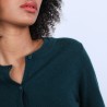 Gilet double col en cachemire - Ballet