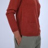 Gilet double col en cachemire - Ballet