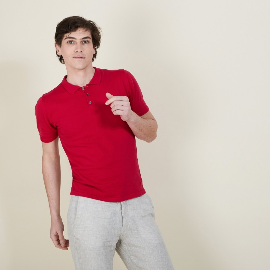 Men's cotton polo shirt - Bora