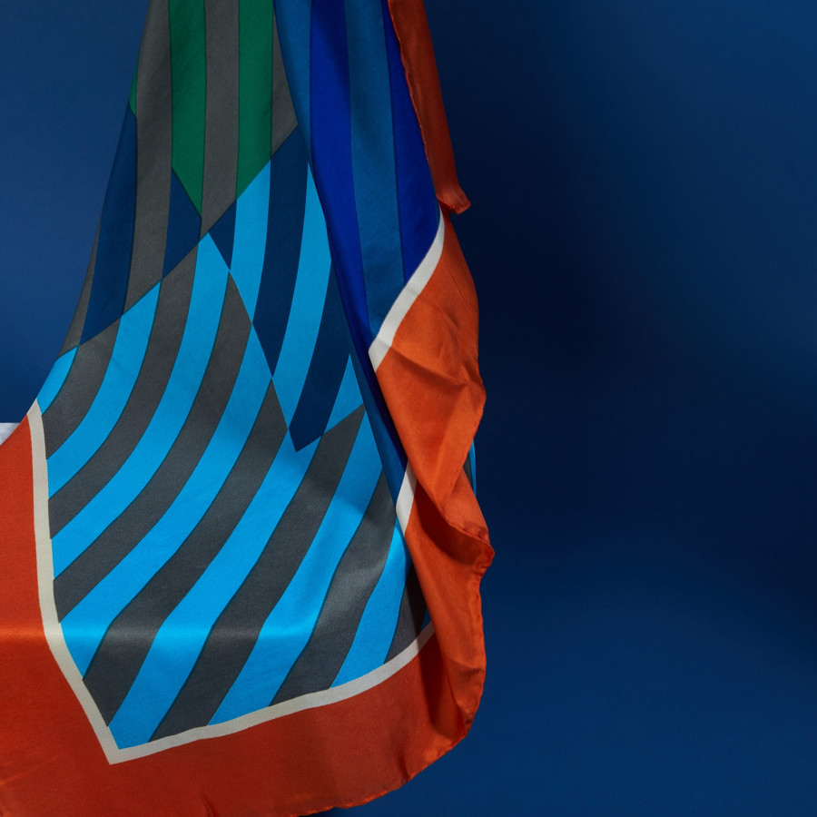 100% silk scarf - Florine