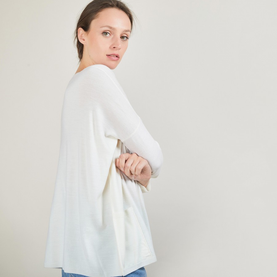 Oversized wool sweater - Béatrize