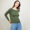 Pull col rond 100% Laine - Betina