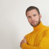Pull col roulé en laine - Berry