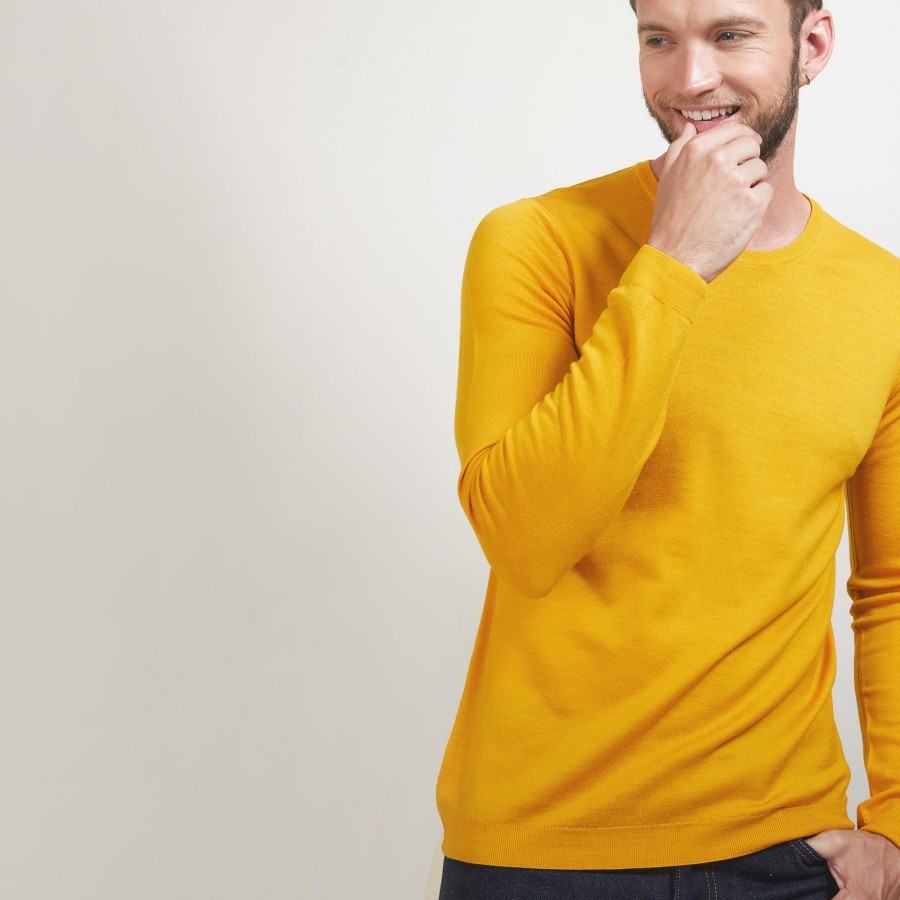 Round-neck wool sweater - Bardem