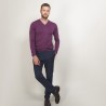 V-neck wool sweater - Badyss