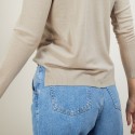 Pull col rond 100% Laine - Betina