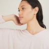 Batwing-sleeves wool sweater - Boxe