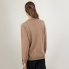 Cashmere V-neck sweater with slits - Barnabe