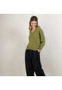 Cashmere V-neck sweater with slits - Barnabe