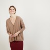 Cashmere cardigan - Brune