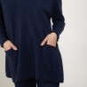 Loose V-neck cashmere sweater - Belinda
