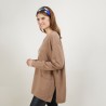 Loose V-neck cashmere sweater - Belinda