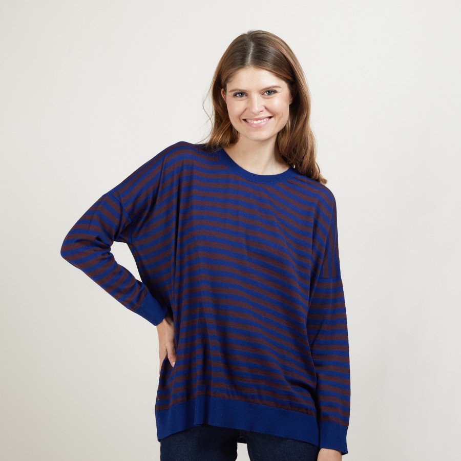 Striped wool sweater Felicia