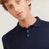Wool and silk polo shirt - Bartev