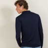 Wool and silk polo shirt - Bartev