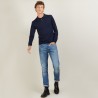 Wool and silk polo shirt - Bartev