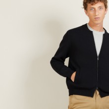 Cotton cashmere jacket - LISBONNE