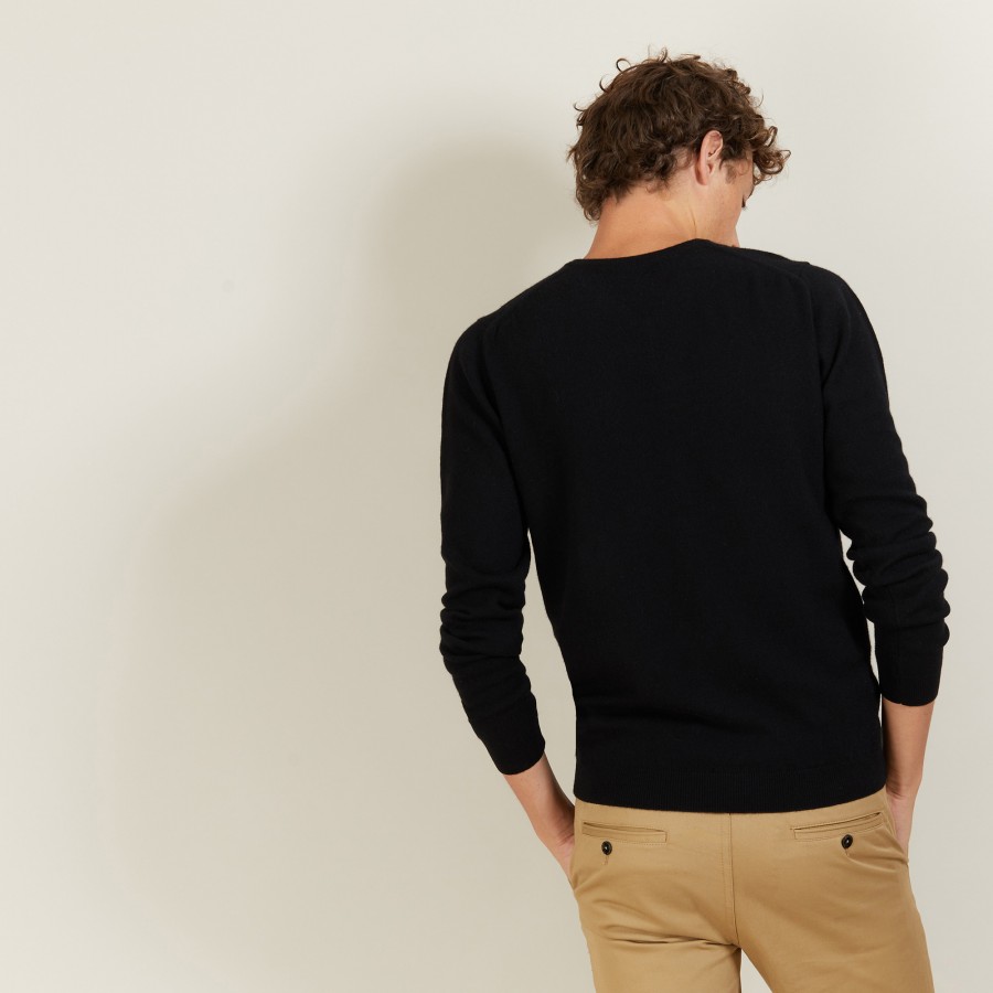 V-neck cashmere sweater - Evann