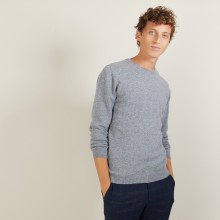 Round-neck cashmere sweater-BENOIT