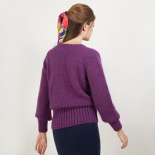 V-neck mohair sweater - Gracy