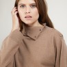 Cashmere sweater with button-down collar - Gretel bis