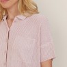 Molly-loose fit shirt in flat rib