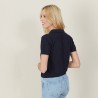 Dry cotton polo-neck t-shirt - Nina