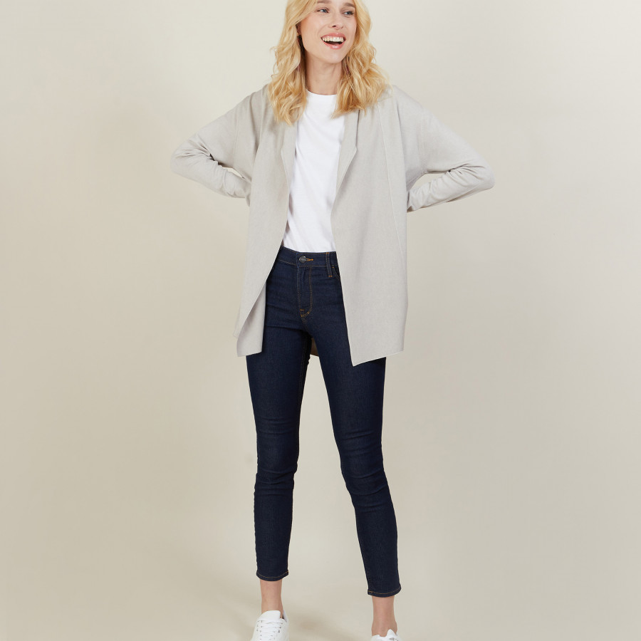 Wool and viscose cardigan - Agatha