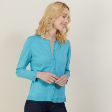 Wool and viscose cardigan - Athena